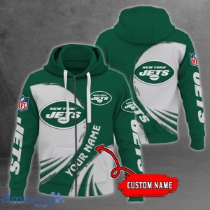 NFL New York Jets Custom Name Personalized T Shirt Hoodie Sweatshirt NFL Fans Gift Product Photo 2