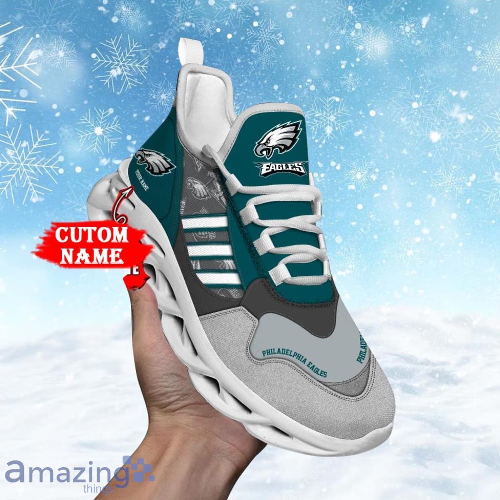 Nfl Philadelphia Eagles Clunky Max Soul Shoes Running Sneaker Supports Balance Gift For Fans image Nfl Philadelphia Eagles Clunky Max Soul Shoes Running Sneaker Supports Balance Gift For Fans Product Photo 1
