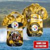 NFL Pittsburgh Steelers Hawaiian Shirt Custom Name Style Gift For Men And Women