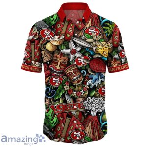 NFL San Francisco 49ers Flower Hawaii Shirt Style Gift For Men And Women Product Photo 2