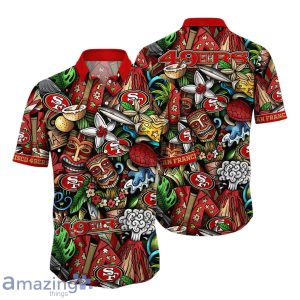 NFL San Francisco 49ers Flower Hawaii Shirt Style Gift For Men And Women Product Photo 1