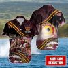 NFL Washington Commanders Hawaiian Shirt Custom Name Style Gift For Men And Women