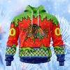 Nhl Chicago Blackhawks Special Nickelodeon Design Hoodie 3D All Over Print Attract Gift For Men And Women