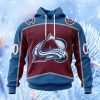 Nhl Colorado Avalanche Personalized Home Kits Hoodie 3D All Over Print Attract Gift For Men And Women