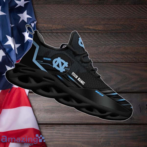 North Carolina Tar Heels Max Soul Shoes Custom Your Name Sneakers Gifts For Fan Product Photo 3