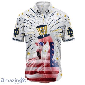 Notre Dame Fighting Irish Hawaiian Shirt Style Gift For Men And Women Product Photo 2