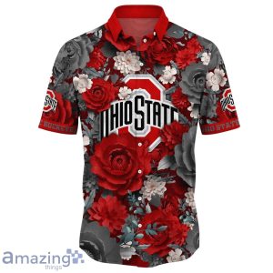Ohio State Buckeyes Flower Hawaii Shirt Style Gift For Men And Women Product Photo 2