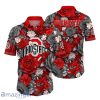 Ohio State Buckeyes Flower Hawaii Shirt Style Gift For Men And Women