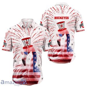 Ohio State Buckeyes Hawaiian Shirt Style Gift For Men And Women Product Photo 1
