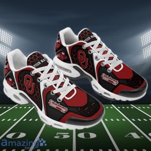 Oklahoma Sooners Air Cushion Sports Shoes Custom Name Gifts For Football Fan Product Photo 2