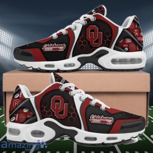 Oklahoma Sooners Air Cushion Sports Shoes Custom Name Gifts For Football Fan Product Photo 1
