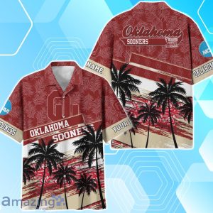 Oklahoma Sooners Sport Team Hawaiian Shirt & Short Vintage Tropical Custom Name Product Photo 2