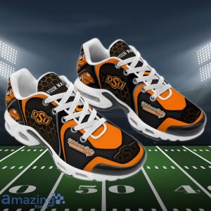 Oklahoma State Cowboys Air Cushion Sports Shoes Custom Name Gifts For Football Fan Product Photo 2