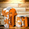 Oklahoma State Cowboys Hawaiian Shirt And Short Palm Tree Custom Name