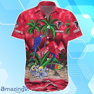 Atlanta Falcons Hawaiian Shirt Summer Gifts For Fans Custom Name Product Photo 2