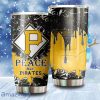 Peace Love Pittsburgh Pirates MLB Tumbler 3D Printed