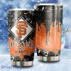 Peace Love San Francisco Giants MLB Tumbler 3D Printed