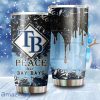 Peace Love Tampa Bay Rays MLB Tumbler 3D Printed