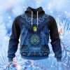 Personalise Liga Mx Club León Fútbol Mix Aztec Culture Concepts New Style Hoodie 3D All Over Print