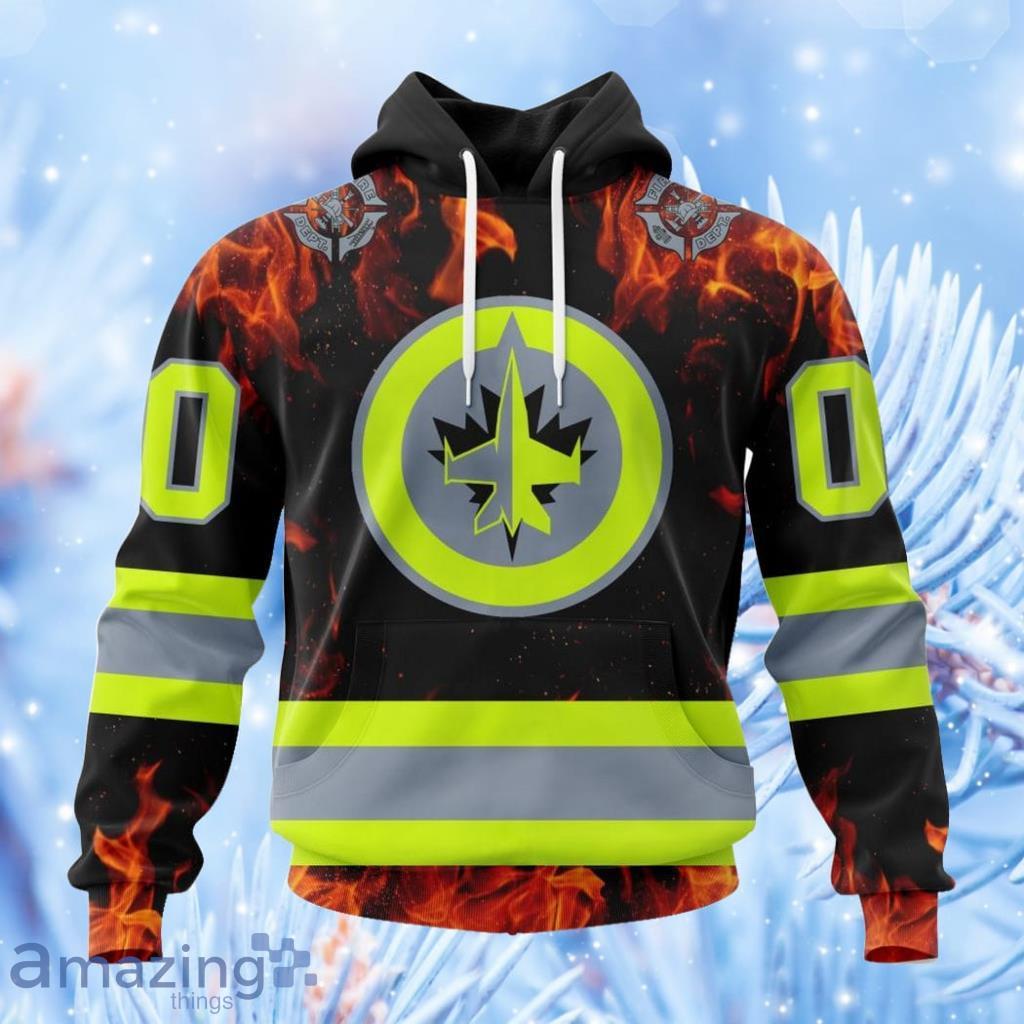 Personalized Nhl Winnipeg Jets New Design Honoring Firefighters Hoodie 3D All Over Print image Personalized Nhl Winnipeg Jets New Design Honoring Firefighters Hoodie 3D All Over Print Product Photo 1