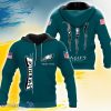 Philadelphia Eagles Custom Name Hoodie Love Gift For Real Fans