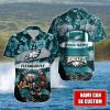Philadelphia Eagles NFL Hawaiian Shirt Custom Name Style Gift