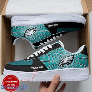 Philadelphia Eagles Personalized Name Sneakers Air Force Shoes Team Shoes Product Photo 2