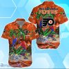Philadelphia Flyers Hawaiian Shirt Summer Gifts For Fans Custom Name