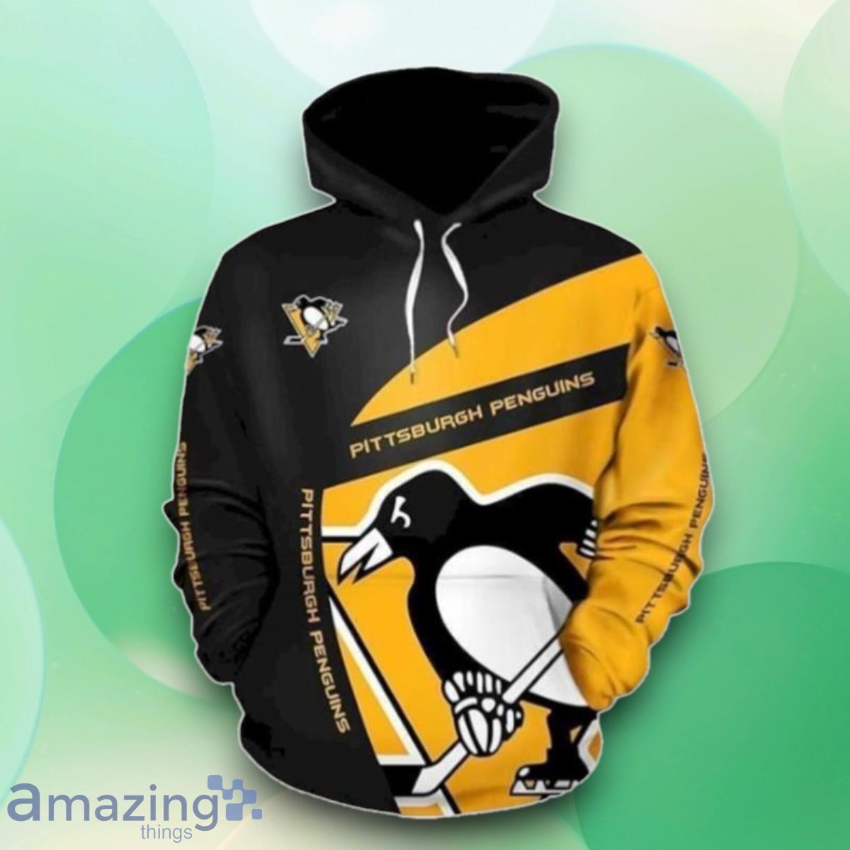 Pittsburgh Penguins Ice Hockey Team 3D Hoodie Style Gift For Men And Women image Pittsburgh Penguins Ice Hockey Team 3D Hoodie Style Gift For Men And Women Product Photo 1