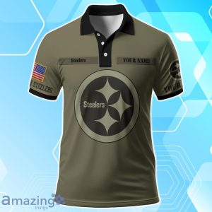 Pittsburgh Steelers NFL Polo Shirt Custom Your Name For Fans image Pittsburgh Steelers NFL Polo Shirt Custom Your Name For Fans Product Photo 3