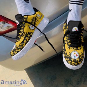 Pittsburgh Steelers Personalized Name Air Force Sneakers Shoes Ultra Shoes Limited Gift For Fans Product Photo 2