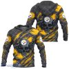 Pittsburgh Steelers Skull 3D Hoodie For Men Women