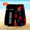 Potenza Calcio Logo Print 3D Short Hawaiian Custom Name Trending Summer For Men