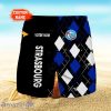 RC Strasbourg Alsace Logo Print 3D Short Hawaiian Custom Name Trending Summer For Men