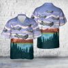 Royal Air Force Boeing Chinook HC3 (352) Beach Gift Aloha 3D Hawaiian Shirt