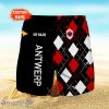 Royal Antwerp F.C Logo Print 3D Short Hawaiian Custom Name Trending Summer For Men