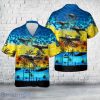 Royal Netherlands Air Force 131 Squadron PC-7 Turbo Trainer Beach Gift Aloha 3D Hawaiian Shirt