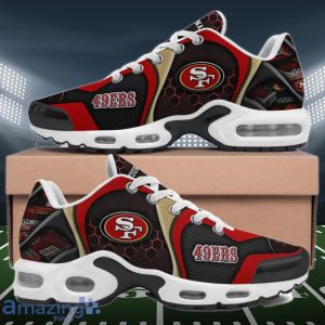 San Francisco 49ers Air Cushion Sports Shoes Custom Name Gifts For Football Fan Product Photo 1