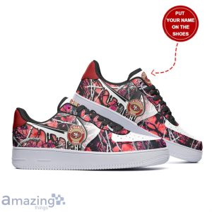 San Francisco 49ers Personalized Name Air Force Sneakers Shoes Sport Shoes Limited Gift For Fans Product Photo 3