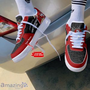 San Francisco 49ers Personalized Name Air Force Sneakers Shoes Ultra Shoes Limited Gift For Fans Product Photo 4