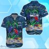 Seattle Seahawks Hawaiian Shirt Summer Gifts For Fans Custom Name