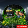 Seattle Seahawks NFL Cap 3D Patrick’s Day Custom Name For Fans