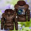 Seattle Team Custom Name And Number 2D Leather Jacket Sport Gift