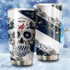 Skull Cleveland Indians MLB Tumbler 3D Printed