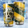 Skull Oakland Athletics MLB Tumbler 3D Printed