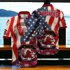 South Carolina Gamecocks Flower Hawaii Shirt Style Gift