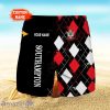 Southampton Logo Print 3D Short Hawaiian Custom Name Trending Summer For Men