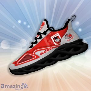 St. George Illawarra Dragons NRL Custom Name Clunky Max Soul Sneakers Product Photo 2