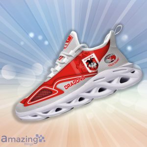 St. George Illawarra Dragons NRL Custom Name Clunky Max Soul Sneakers Product Photo 3