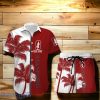 Stanford Cardinal Hawaiian Shirt And Short Palm Tree Custom Name